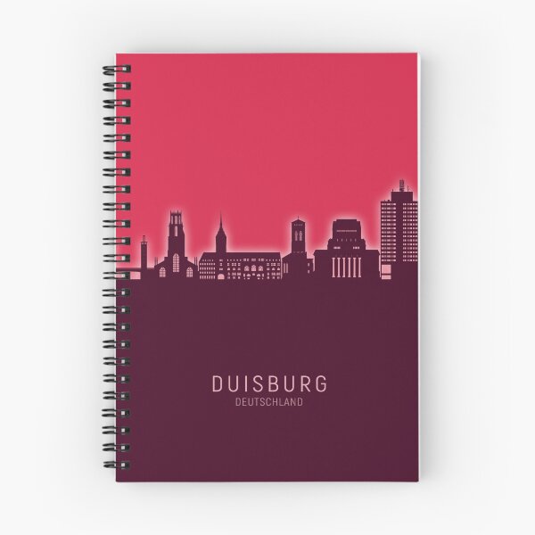 Item preview, Duisburg Germany Skyline designed and sold by ArtPrints.