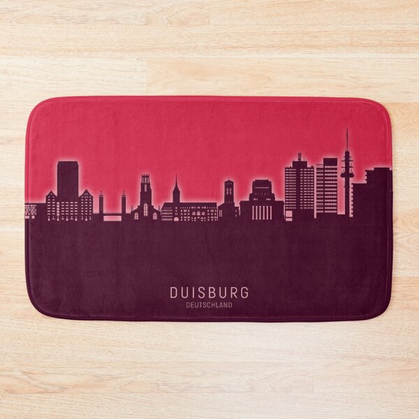 Item preview, Duisburg Germany Skyline designed and sold by ArtPrints.