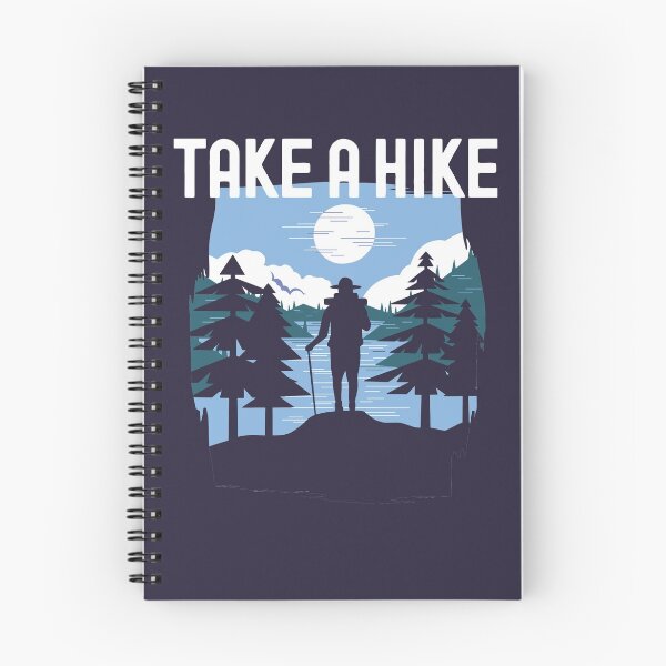 Item preview, Take a Hike, hiking silhouette Alpinist Design designed and sold by justjonboy.