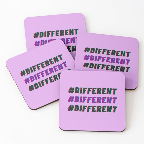 Item preview, TYPOGRAPHY "DIFFERENT" | QUOTE OF THE DAY designed and sold by Mintminz.
