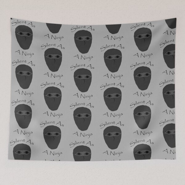 Item preview, Silent As A Ninja designed and sold by sybilthorn.
