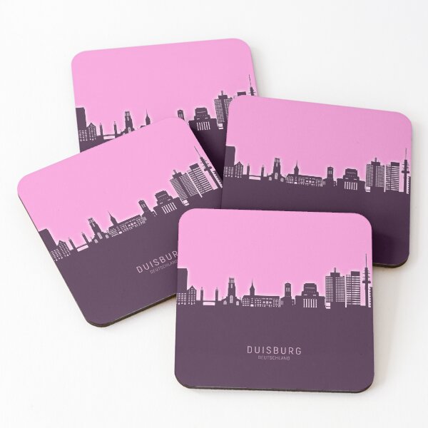 Item preview, Duisburg Germany Skyline designed and sold by ArtPrints.