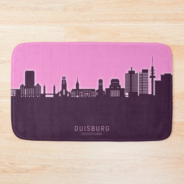 Item preview, Duisburg Germany Skyline designed and sold by ArtPrints.