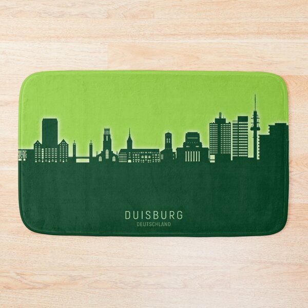 Item preview, Duisburg Germany Skyline designed and sold by ArtPrints.