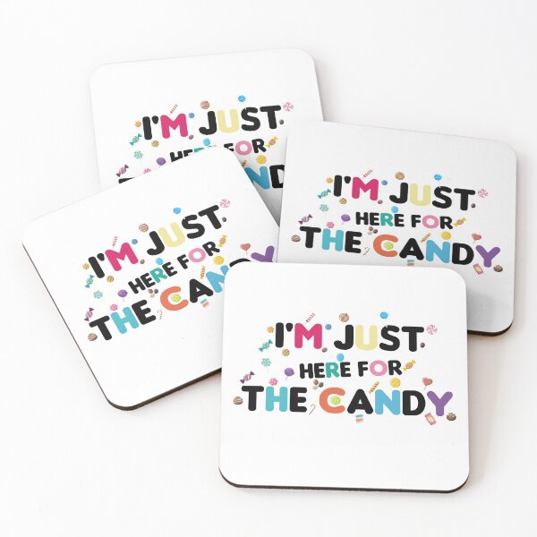 Item preview, I'm Just Here For The Candy designed and sold by imaneless.