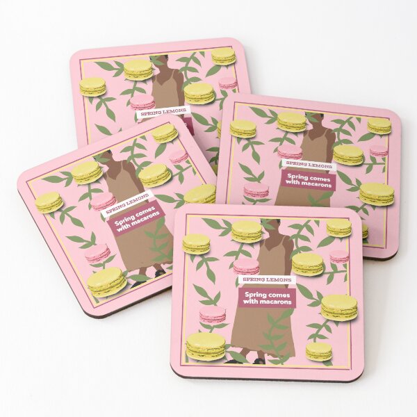 Item preview, Spring lemon macaron pink  designed and sold by Weather gifts .