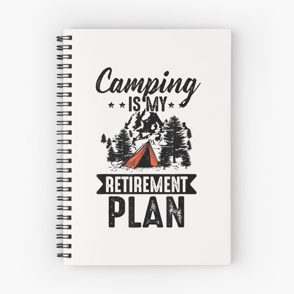 Item preview, Camping Is My Retirement Plan - Outdoor designed and sold by begin-again.