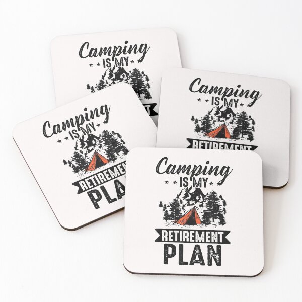 Item preview, Camping Is My Retirement Plan - Outdoor designed and sold by begin-again.