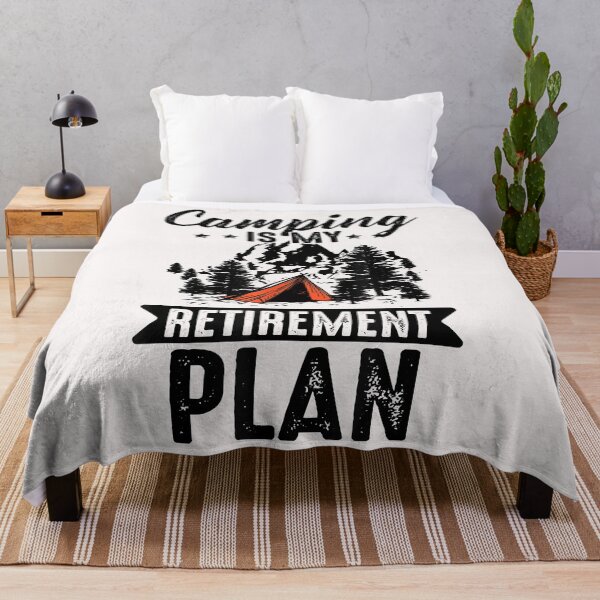 Item preview, Camping Is My Retirement Plan - Outdoor designed and sold by begin-again.
