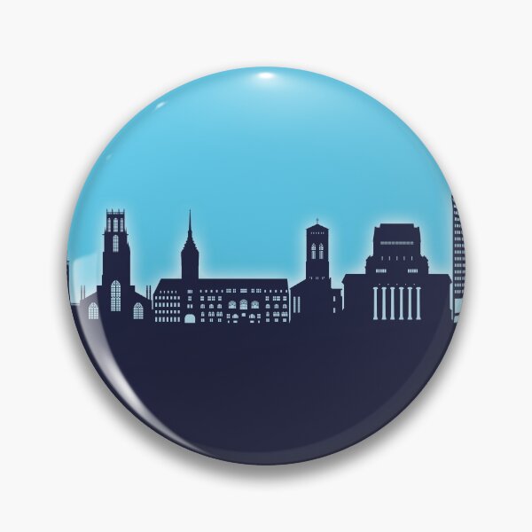 Item preview, Duisburg Germany Skyline designed and sold by ArtPrints.