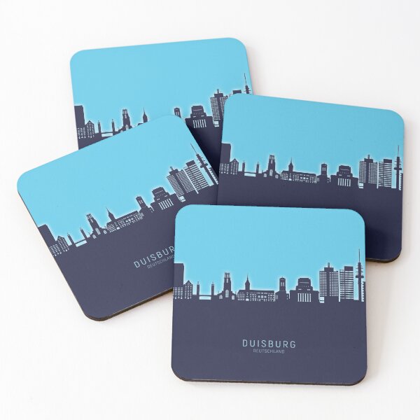 Item preview, Duisburg Germany Skyline designed and sold by ArtPrints.