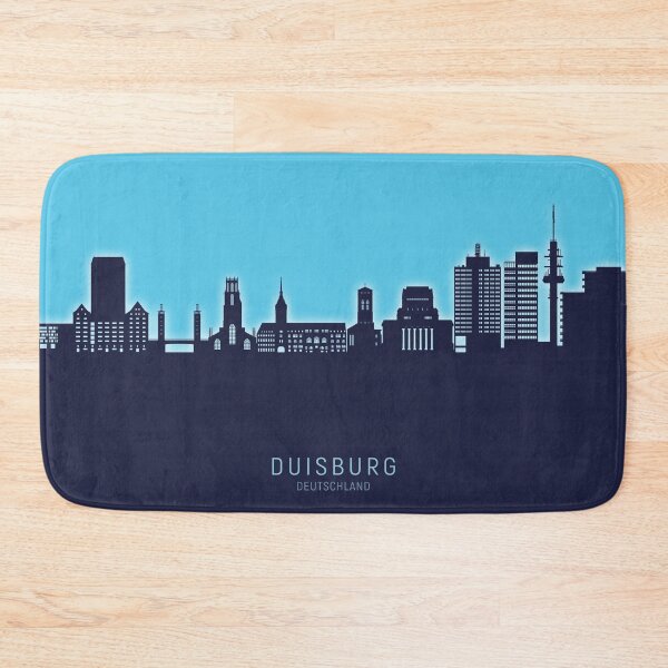 Item preview, Duisburg Germany Skyline designed and sold by ArtPrints.