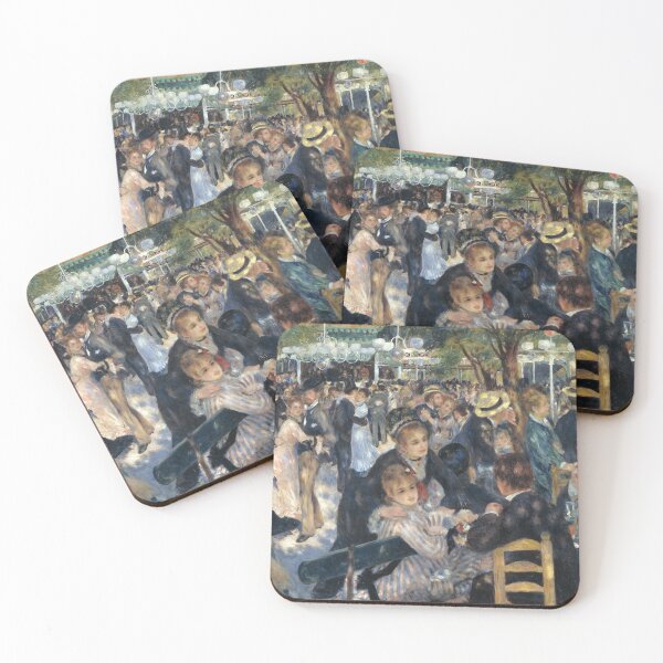 Item preview, Bal au Moulin de la Galette - 1876 - Pierre-Auguste Renoir designed and sold by TemporaryArt.