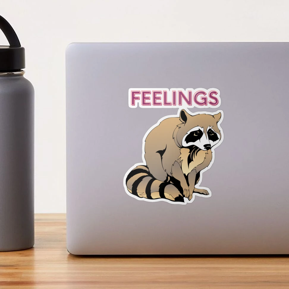 Simply Raccoon Sticker for Sale by RogMont