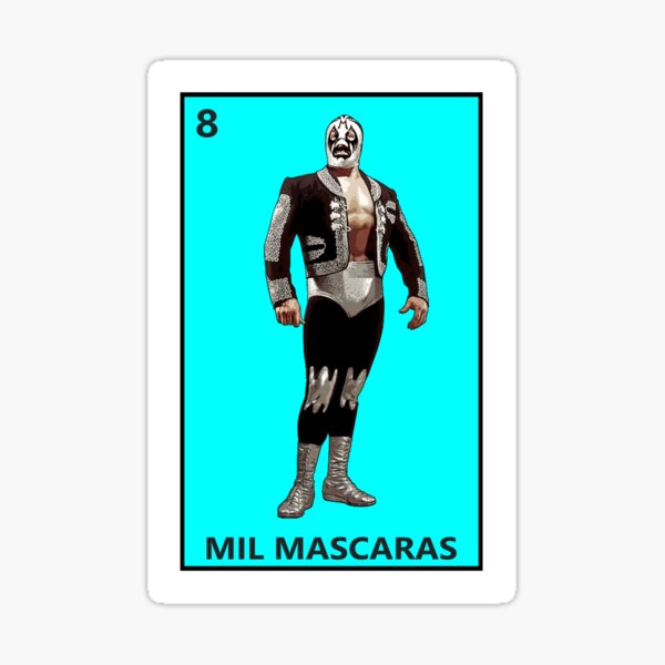 Mil Mascaras Sticker