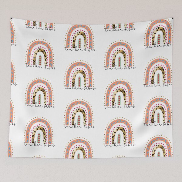 Item preview, Rainbow Teacher Vibes - Teacher Back to School Gifts designed and sold by younghopes.