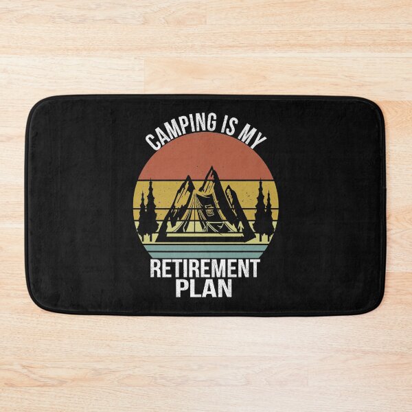 Item preview, Camping Is My Retirement Plan - Vintage Retirement designed and sold by begin-again.