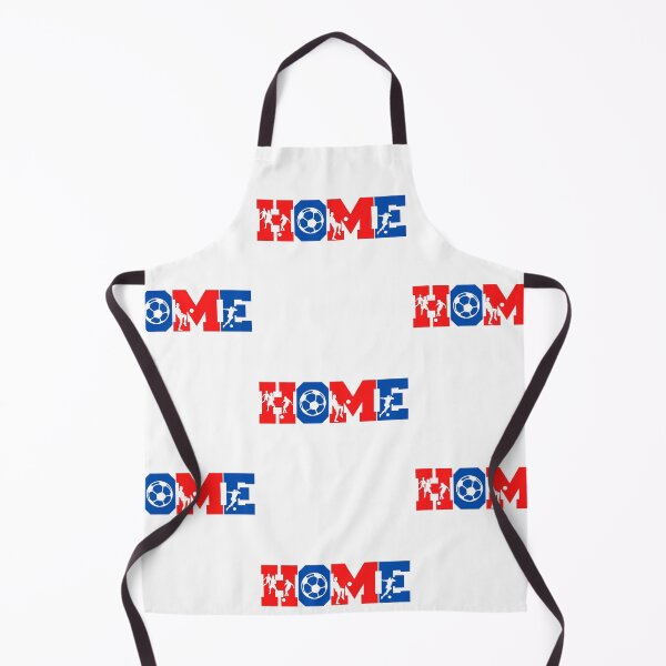Item preview, Red and Blue HOME - Football or Soccer - One Word Sums It Up designed and sold by Labradoodlesetc.