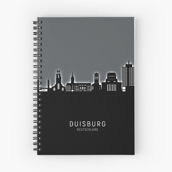 Item preview, Duisburg Germany Skyline designed and sold by ArtPrints.