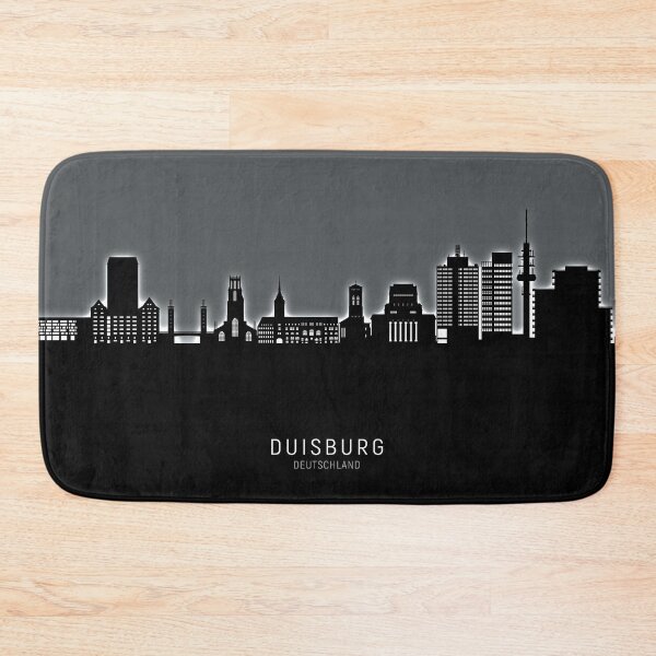 Item preview, Duisburg Germany Skyline designed and sold by ArtPrints.