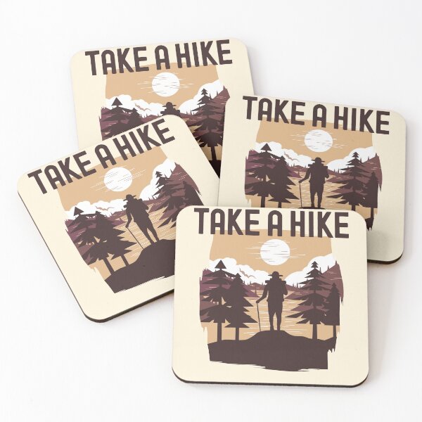 Item preview, Take a Hike, hiking silhouette Alpinist Design designed and sold by justjonboy.