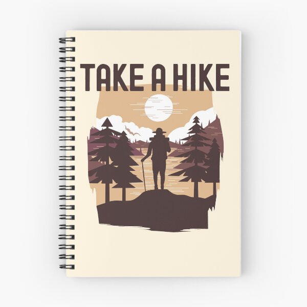 Item preview, Take a Hike, hiking silhouette Alpinist Design designed and sold by justjonboy.