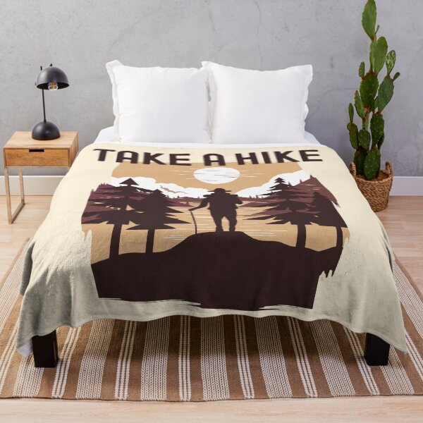 Item preview, Take a Hike, hiking silhouette Alpinist Design designed and sold by justjonboy.