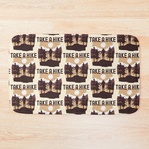 Item preview, Take a Hike, hiking silhouette Alpinist Design designed and sold by justjonboy.