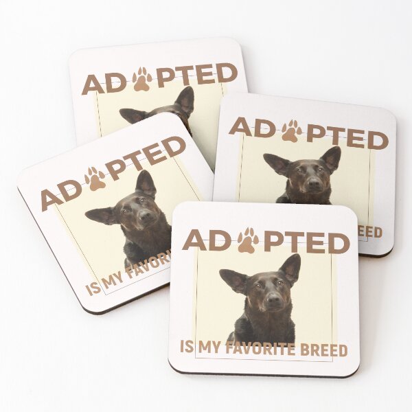 Item preview, Adopted Is My Favorite Breed designed and sold by sunnyxvibesss.