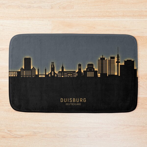 Item preview, Duisburg Germany Skyline designed and sold by ArtPrints.