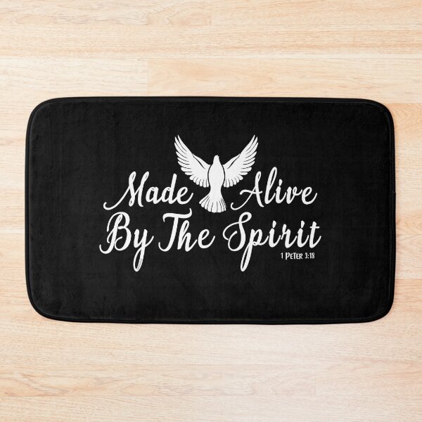 Item preview, MADE ALIVE BY THE SPIRIT Christian Bible Inspired Design designed and sold by ej-sulu.