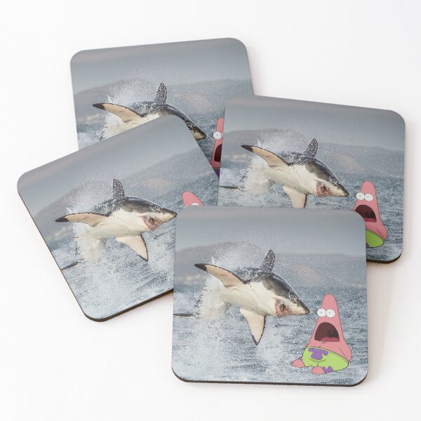Item preview, Patrick encounters a shark designed and sold by YodaJuan4Me.