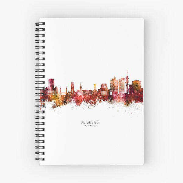Item preview, Duisburg Germany Skyline designed and sold by ArtPrints.