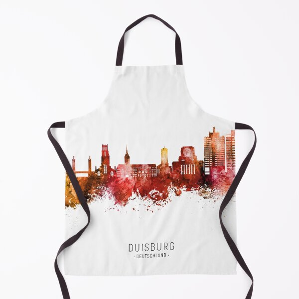 Item preview, Duisburg Germany Skyline designed and sold by ArtPrints.