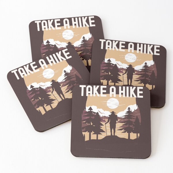 Item preview, Take a Hike, hiking silhouette Alpinist Design designed and sold by justjonboy.