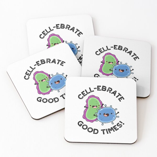 Item preview, Cell-ebrate Good Times Funny Bacteria Puns  designed and sold by punnybone.