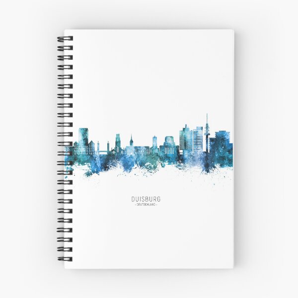 Item preview, Duisburg Germany Skyline designed and sold by ArtPrints.