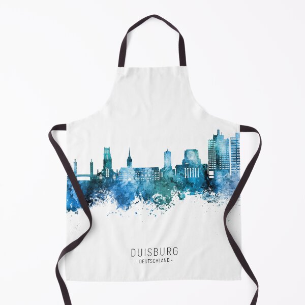Item preview, Duisburg Germany Skyline designed and sold by ArtPrints.