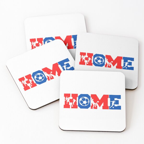 Item preview, Red and Blue HOME - Football or Soccer - One Word Sums It Up  designed and sold by Labradoodlesetc.