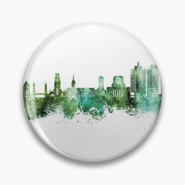 Item preview, Duisburg Germany Skyline designed and sold by ArtPrints.