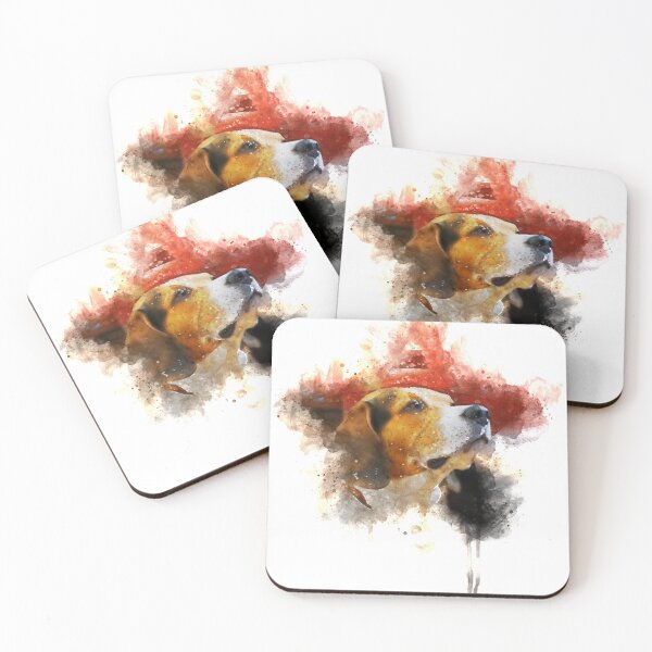 Item preview, Ink and water creative British classic dachshund designed and sold by Nava Sophia.