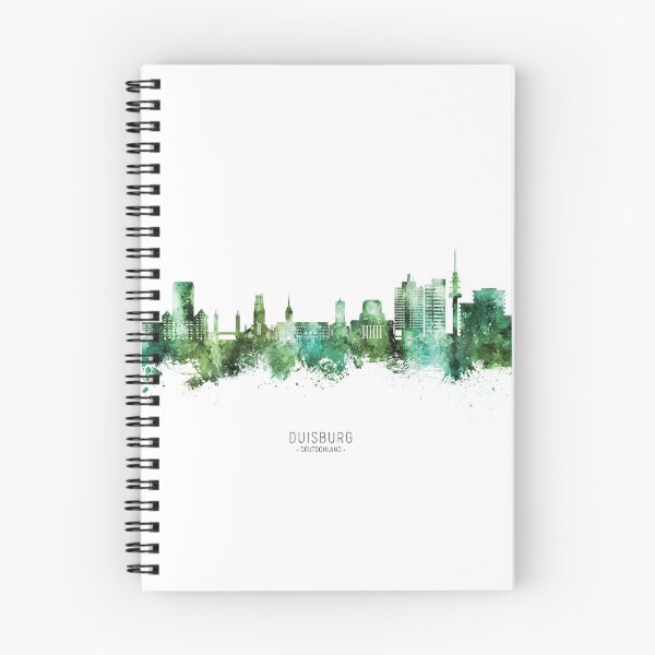 Item preview, Duisburg Germany Skyline designed and sold by ArtPrints.