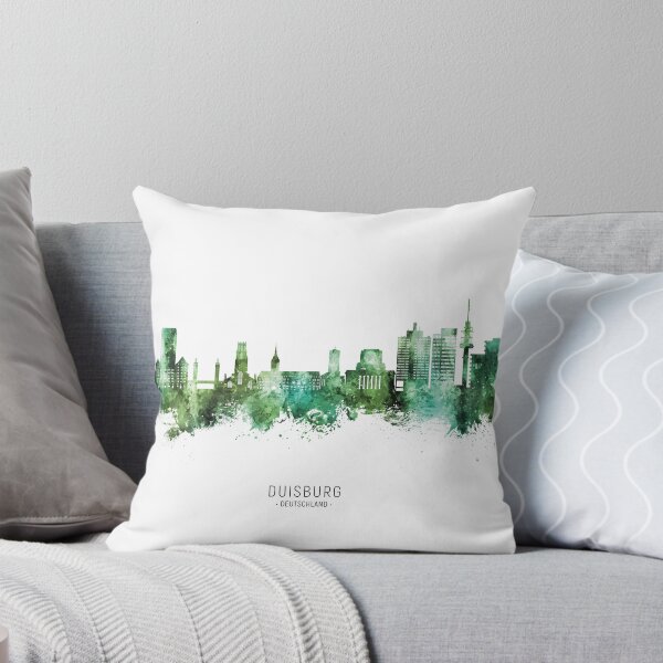 Item preview, Duisburg Germany Skyline designed and sold by ArtPrints.