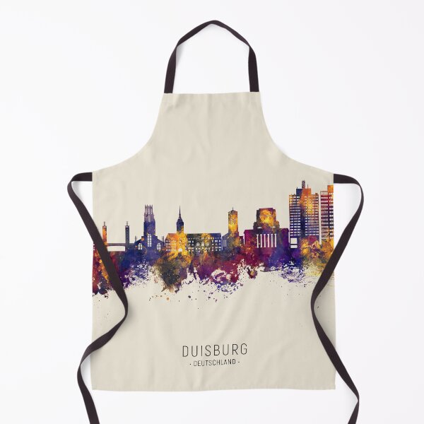 Item preview, Duisburg Germany Skyline designed and sold by ArtPrints.