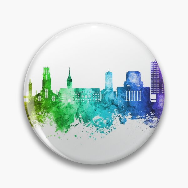 Item preview, Duisburg Germany Skyline designed and sold by ArtPrints.