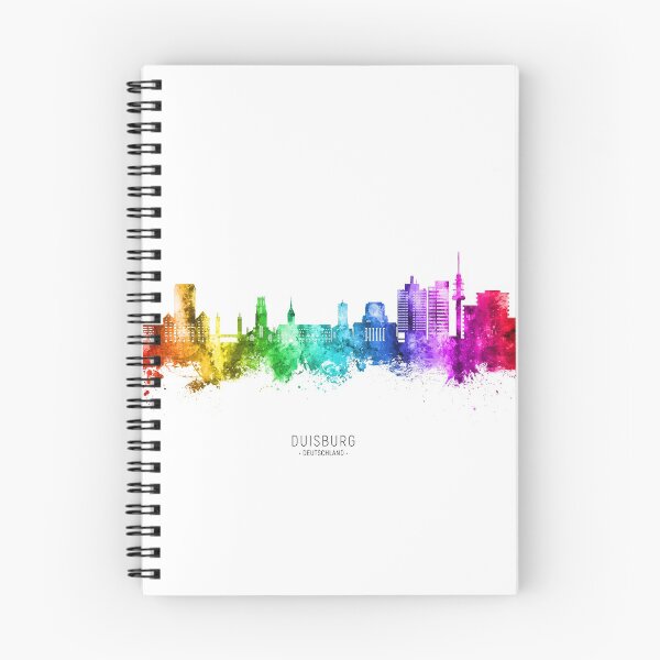 Item preview, Duisburg Germany Skyline designed and sold by ArtPrints.