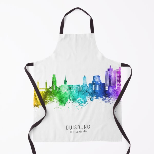 Item preview, Duisburg Germany Skyline designed and sold by ArtPrints.