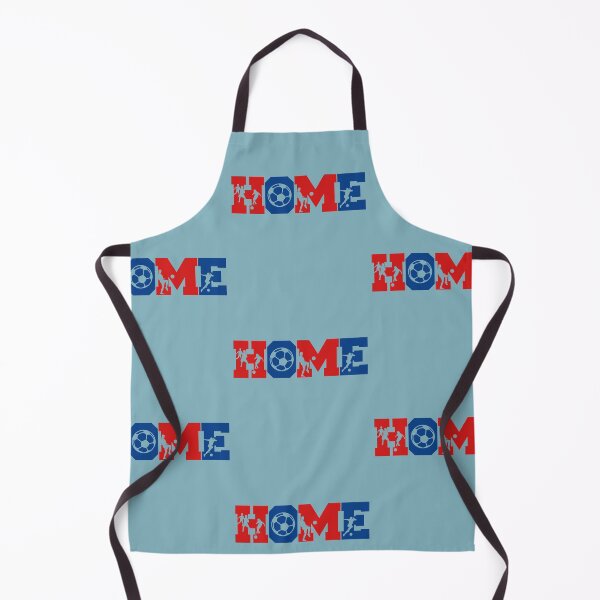 Item preview, Red and Blue HOME - Football or Soccer - One Word Sums It Up designed and sold by Labradoodlesetc.
