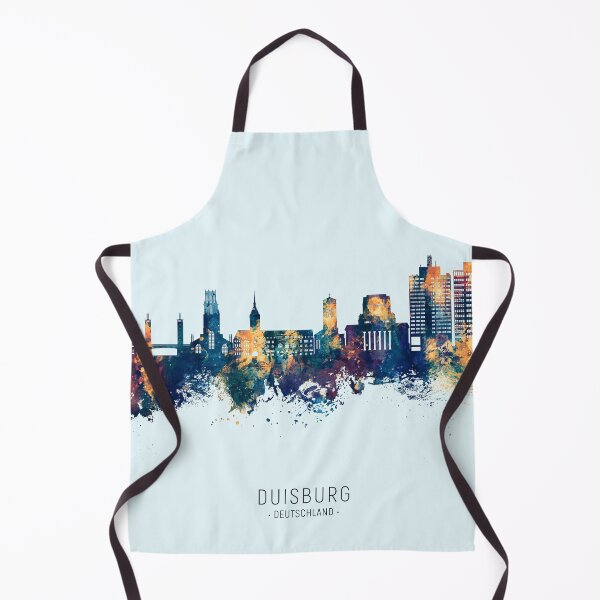 Item preview, Duisburg Germany Skyline designed and sold by ArtPrints.