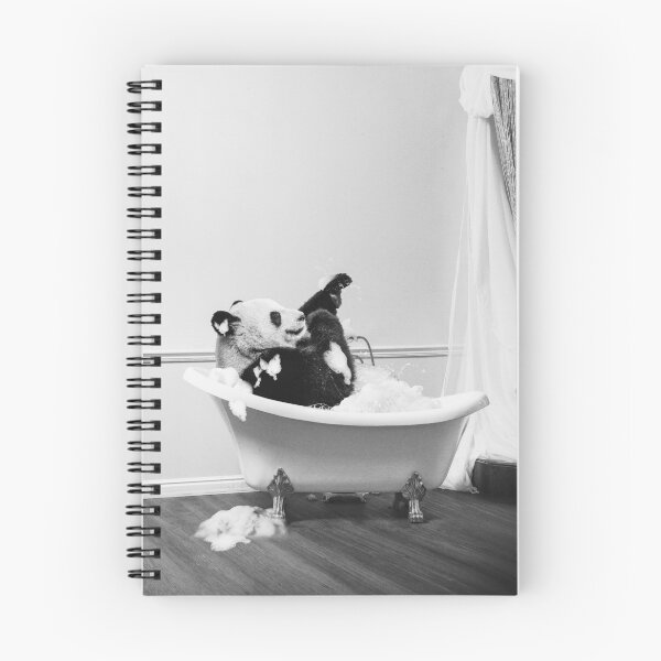 Item preview, Panda in bathtub designed and sold by SurfolioPrints.